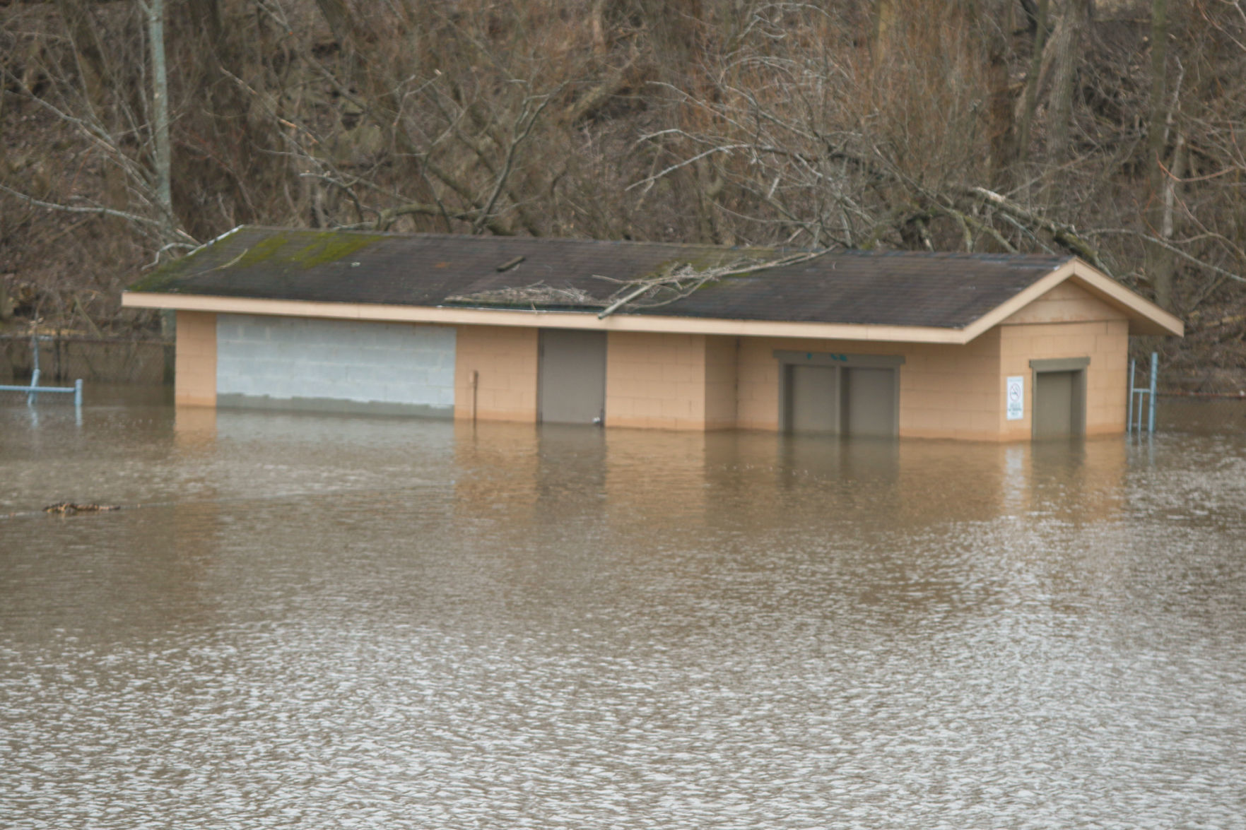 Brickie Bowl under water
